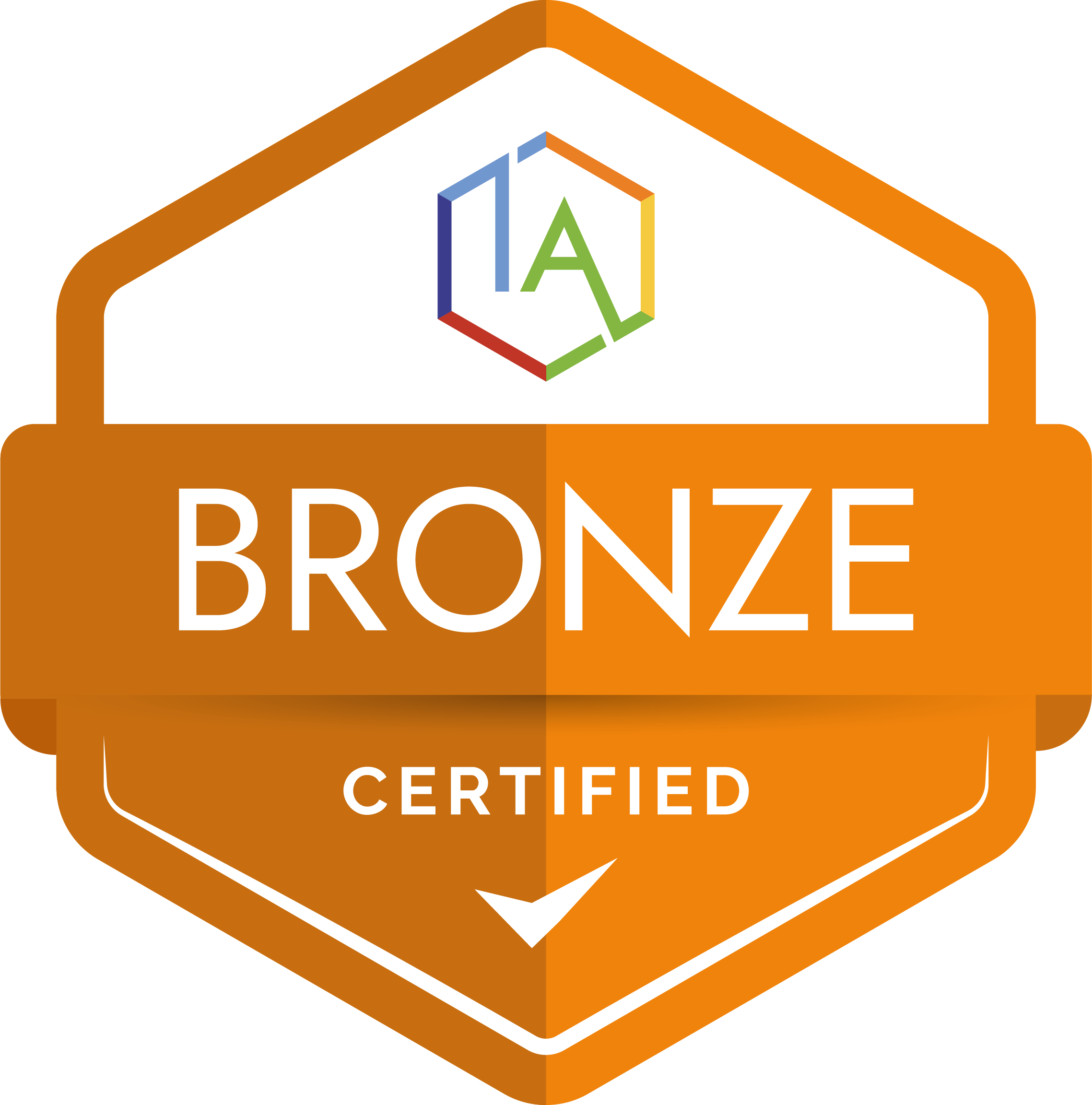 Bronze certificate Logo
